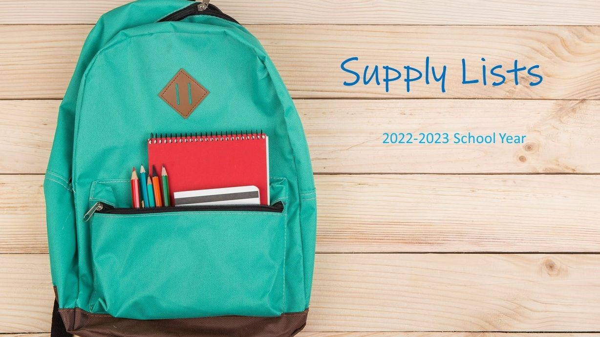 supply list cover
